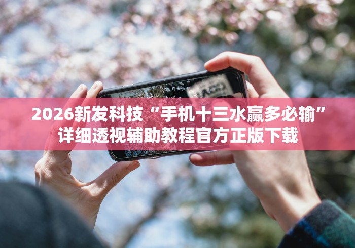 2026新发科技“手机十三水赢多必输	”详细透视辅助教程官方正版下载