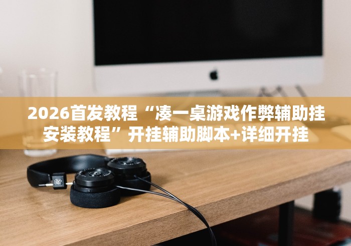 2026首发教程“凑一桌游戏作弊辅助挂安装教程”开挂辅助脚本+详细开挂
