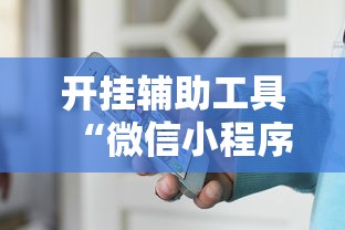 开挂辅助工具“微信小程序家乡大贰辅助器	”开挂安装教程